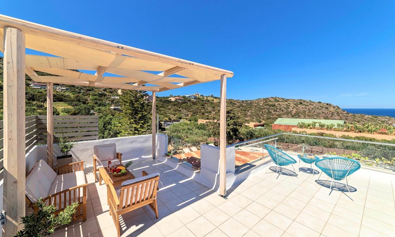 Cretan Lodge Heated Pool Ayos Nikolaos Dış mekan fotoğraf