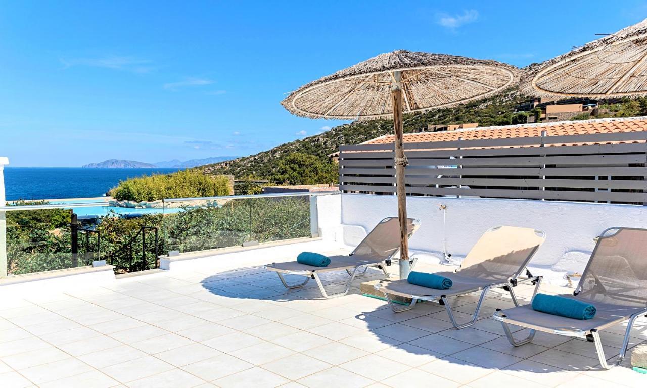 Cretan Lodge Heated Pool Ayos Nikolaos Dış mekan fotoğraf