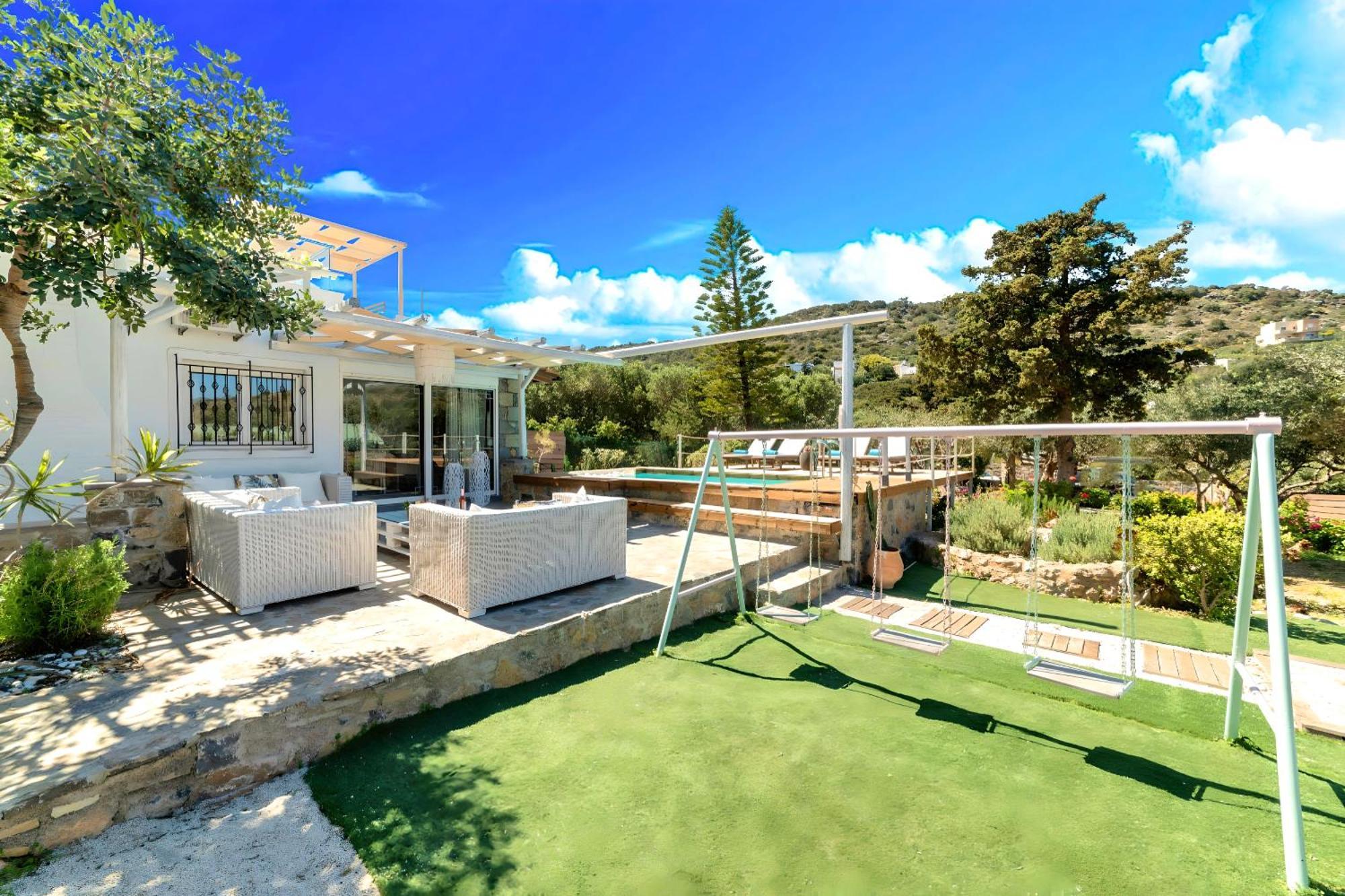 Cretan Lodge Heated Pool Ayos Nikolaos Dış mekan fotoğraf