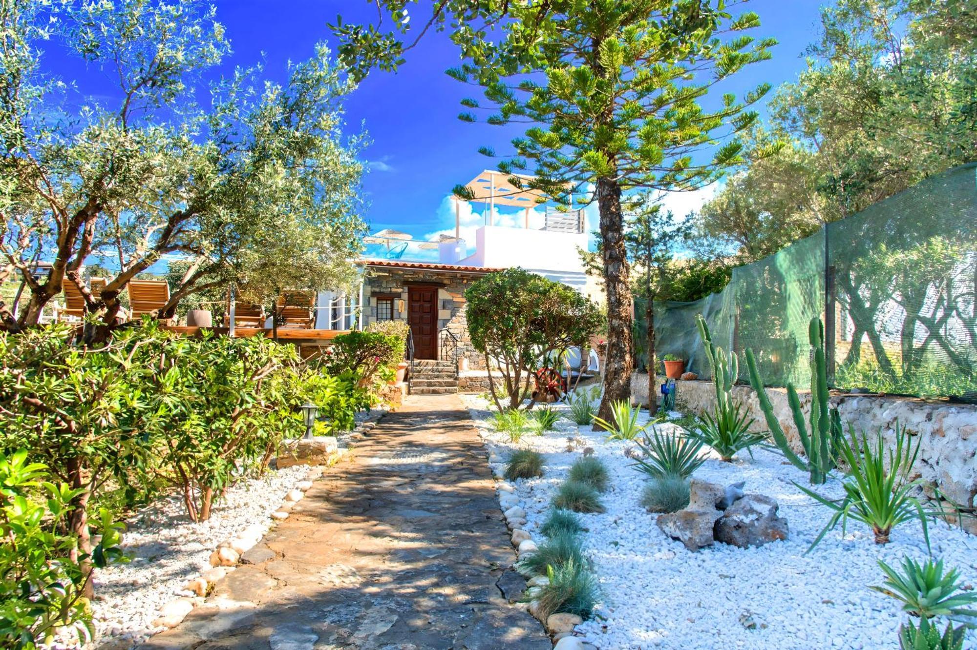 Cretan Lodge Heated Pool Ayos Nikolaos Dış mekan fotoğraf